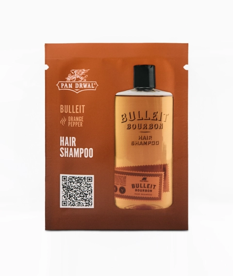 Pan Drwal x Bulleit Bourbon - Szampon do Włosów 5ml