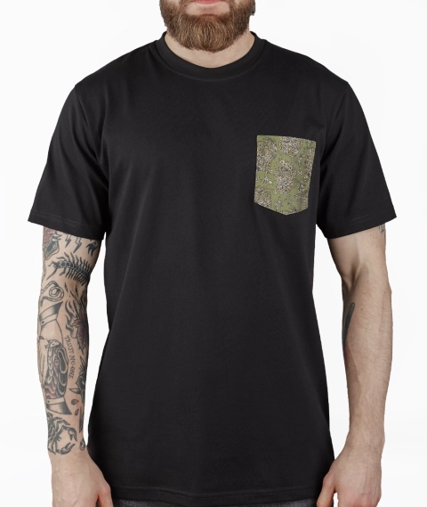 Pan Drwal - 10-Year Anniversary Koszulka Czarna z Kieszonką