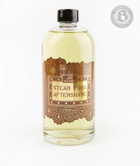 Pan Drwal  - Steam Punk - Aftershave - Barbersize 500ml