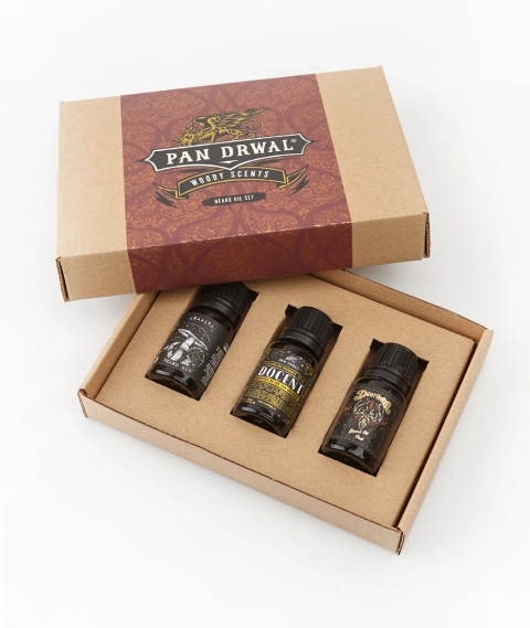 Pan Drwal - Woody Scents - Zestaw Olejków do Brody 3 x 10ml