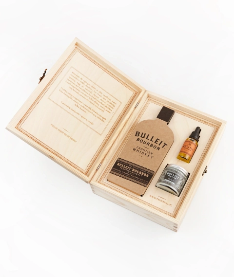 Pan Drwal x Bulleit Bourbon - Hair & Beard Kit - Milk Punch Zestaw