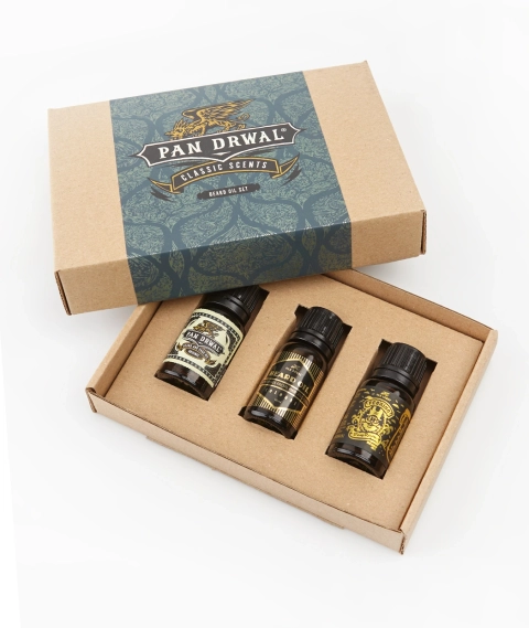 Pan Drwal - Classic - Zestaw Olejków do Brody 3 x 10ml