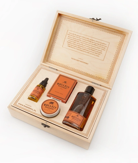 Pan Drwal x Bulleit Bourbon - Zestaw Beard Kit