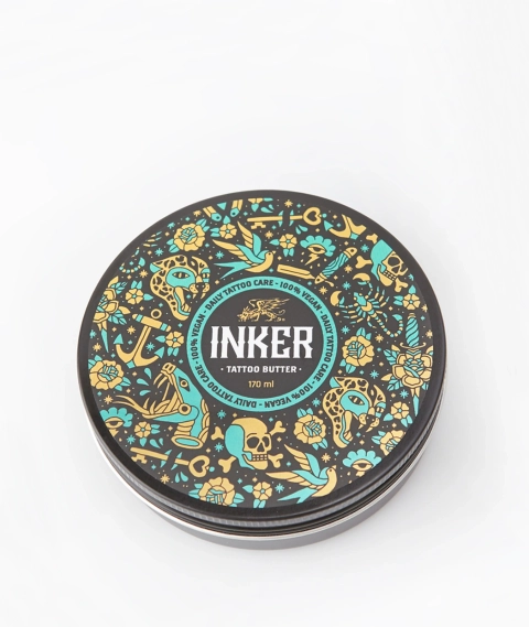 Pan Drwal - Inker - Tattoo Butter - Masło do Pielęgnacji Tatuażu 170ml