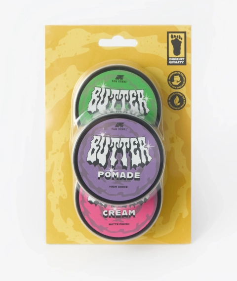 Pan Drwal - Butter - Zestaw Pomad do Włosów 3 x 60ml