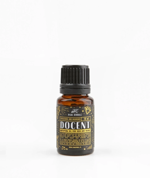 Pan Drwal - Docent - Matujący Olejek do Skóry i Zarostu 10ml