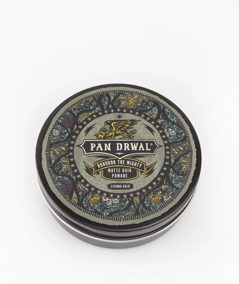 Pan Drwal  - Bohorok the Mighty - Strong Hold - Matowa Pomada do Włosów 150ml